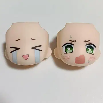 [ 삐에른 얼굴, 두근 얼굴 ] 넨도로이드 리타 얼굴 부품 2종 세트