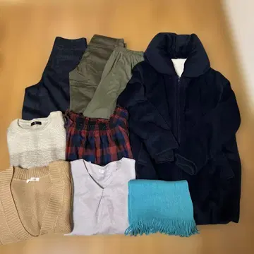 아우터 포함 여성용 의류 묶음 판매