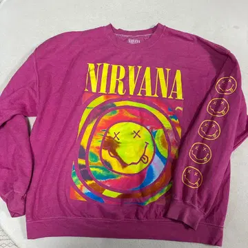 NIRVANA 컬러풀 트레이닝복