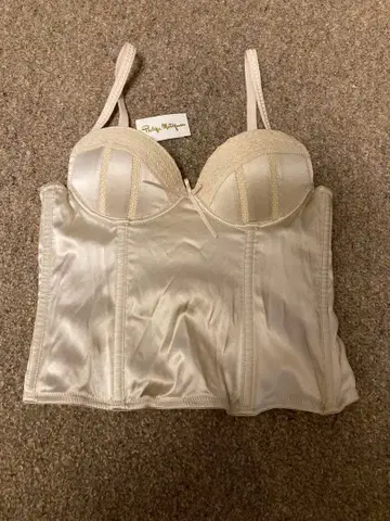 미사용 새상품 필립 마티농 실크 뷔스티에