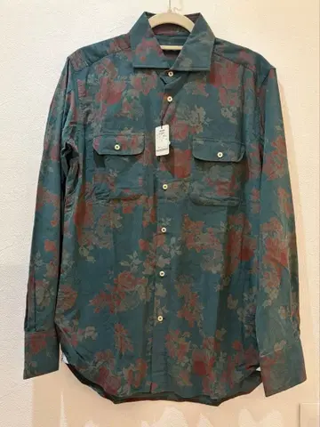 ARTISAN 꽃무늬 긴팔 셔츠 M