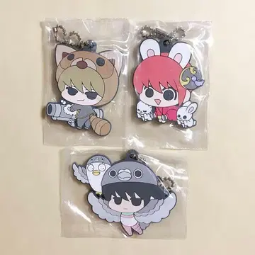 [ 은혼 ] 카구라/오키타 소고/가츠라 코타로 러버 마스코트 애니멀 동물