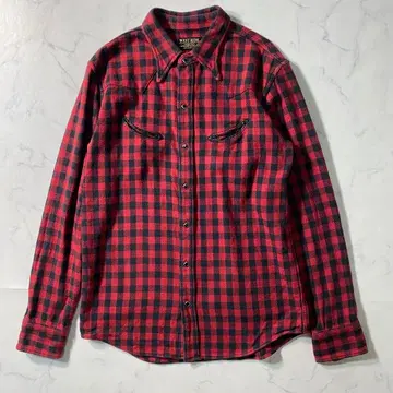 [ 새상품급 ] 웨스트 라이드 긴팔 셔츠 헤비 헤비넬 웨스턴 사이즈 42