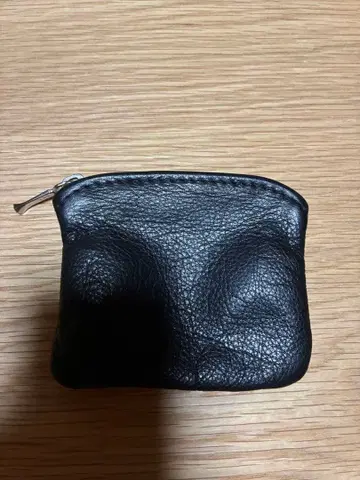 Moonshine Leather Co./풀 그레인 가죽 지퍼 파우치