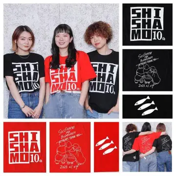 SHISHAMO 티셔츠