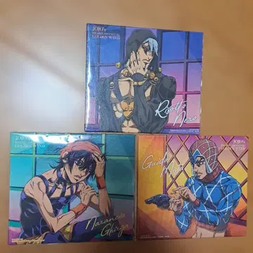 [ 미사용 새상품 ] 죠죠의 기묘한 모험 카드 3장 세트