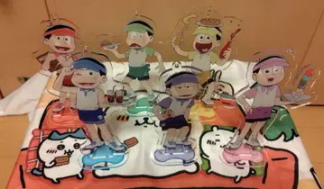 오소마츠 6쌍둥이 아크릴 스탠드 6둥이 세트