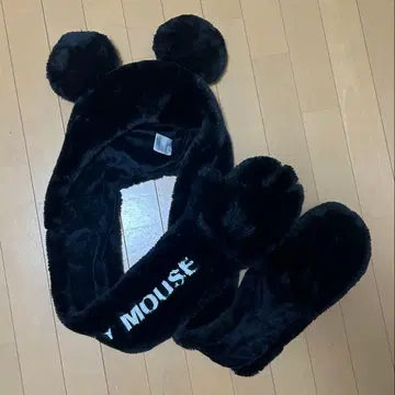 미키 팬캡 머플러캡