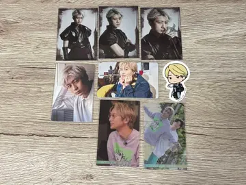 에구치 타쿠야 리딩 라이브 하코쿠의 검 포토 카드 클리어 카드 스티커