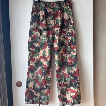 M-83 알펜 카모 필드 팬츠 스위스군 유로 밀리터리 카모플라쥬