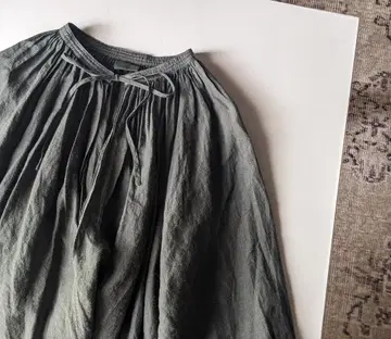 미사용품 라파투르 atelier Roughatour 스모크 블라우스