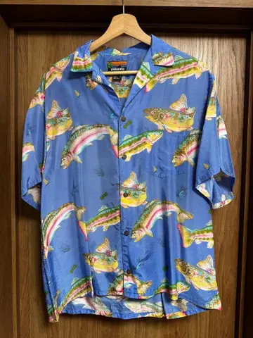 파타고니아 파타고니아 파타로하 트라웃 알로하 셔츠