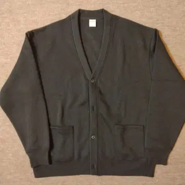 새상품 united athle 아스레 맨투맨 가디건 블랙 L