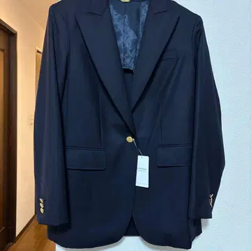 새상품 택 포함 Deuxieme Classe 네이비 1B 자켓