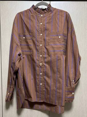 GENE HEAVENS 스트라이프 셔츠