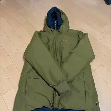 후드 부착 다운 자켓 2색 세트