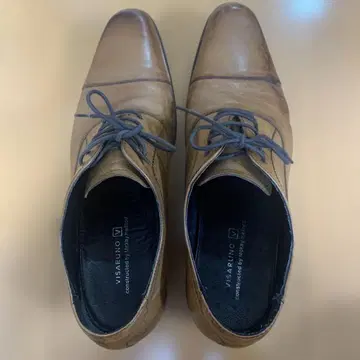 VISARUNO 비자루노 브라운 드레스 슈즈