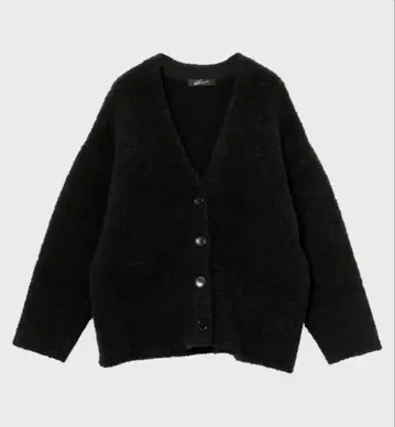 스터링 루어 부클레 세트 카디건 블랙 M