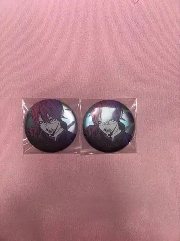 도원암귀 메탈릭 캔뱃지 컬렉션 코우고자키 진 2개 세트