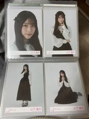 야마시타 하즈키 4장 세트 아이돌 사진