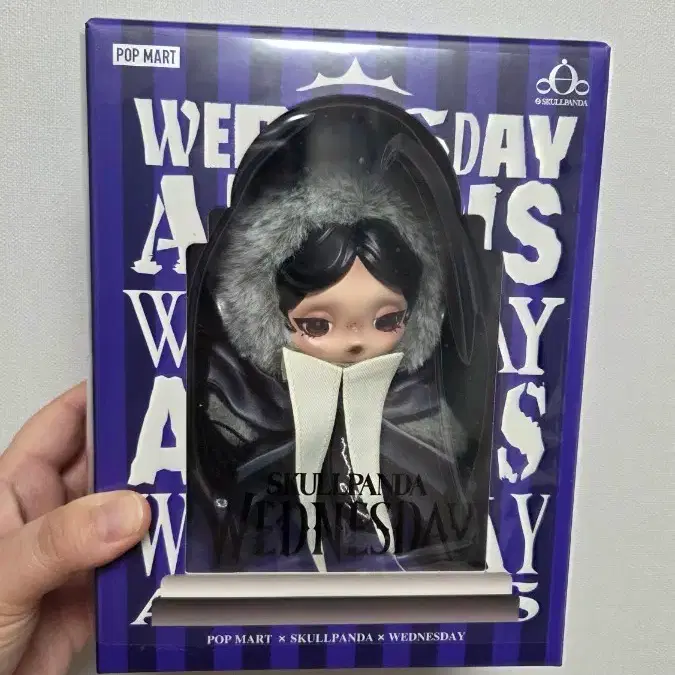 POP MART SKULLPANDA Wednesday NY限定フィギュア Skullpanda Joins