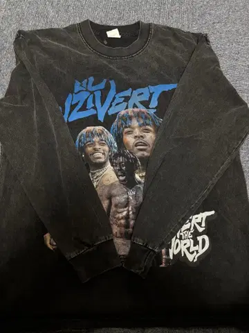 Lil Uzi Vert 그래픽 맨투맨 M 사이즈