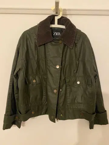 ZARA 자켓 바버풍