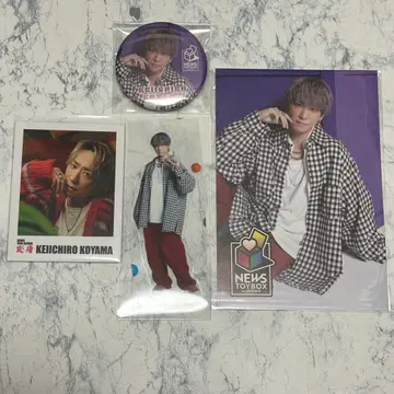 NEWS 조이폴리스 변신 폴라로이드풍 카드 코야마 케이치로