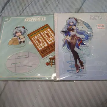 원신 감우 아크릴 스탠드 2개 세트