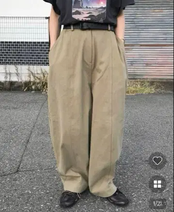 배럴 레그 팬츠