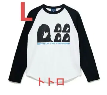 BoTT DISC RAGLAN L/S TEE WHITE 래글런 L