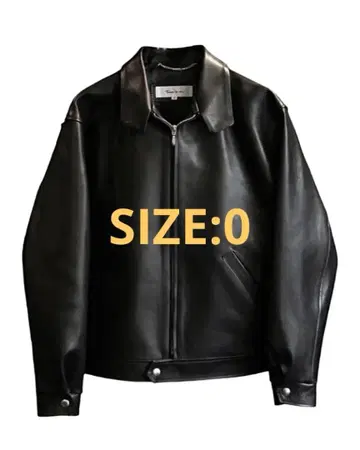 Time is on ZIAS LEATHER JACKET