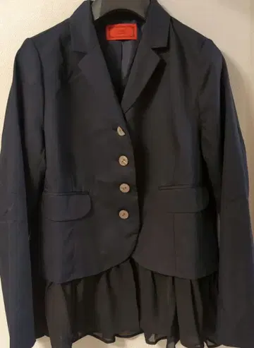 미사용 새상품 오샤레 워커 somari 프릴 테일러드 자켓