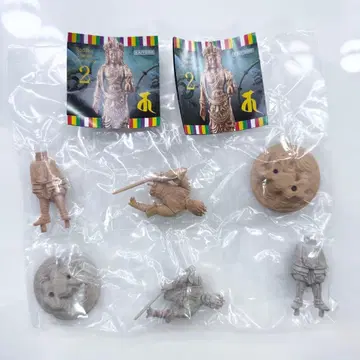 일본의 보물 불상 입체 도록 2권 팔부중  노후화 목조 피규어 카이요도