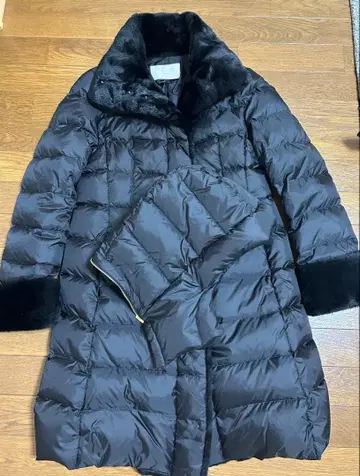 Ballsey 블랙 롱 다운 자켓 34