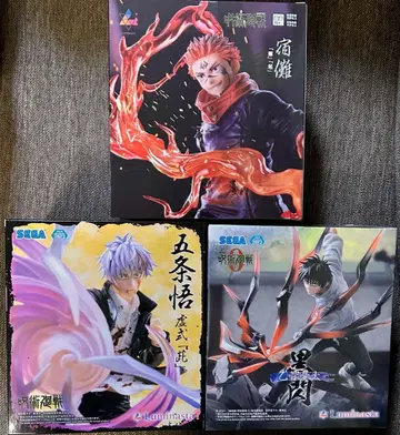 SEGA Luminaste 피규어 세트 스쿠나 고죠 사토루 흑섬