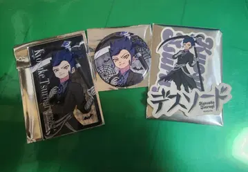 이나즈마 일레븐 츠루기 쿄스케 아크릴 카드 캔뱃지 스티커 세트