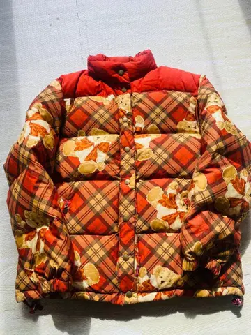 PINK HOUSE 곰 체크 2way 다운