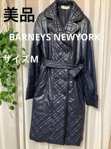 새상품급 바니스뉴욕 코트 퀼팅 코트 사이즈 M 네이비