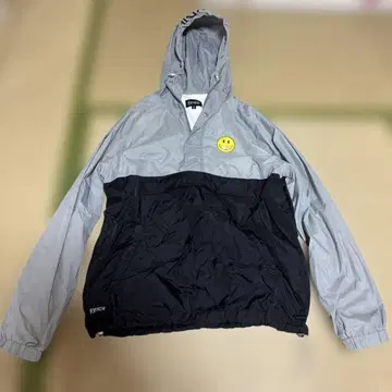 나일론 자켓 스마일리 페이스