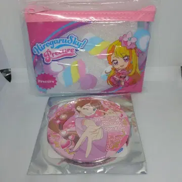 성하 큐어버터플라이 파우치 트윙클 캔뱃지 세트