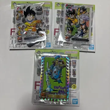 제일복권 드래곤볼 40th F상 ACLLECT 3종