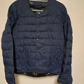 [ 새상품급 ] 네이비 퀼팅 다운 자켓