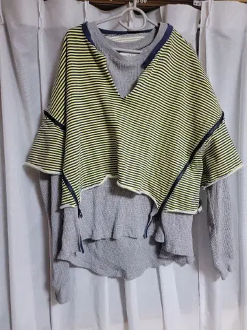 FACETASM 레이어드 맨투맨