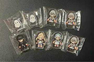 NieR 시리즈 미니 아크릴 블록 컬렉션 도트 그림 ver.