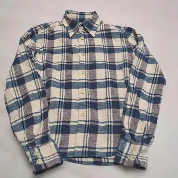 [ 45rpm ] 플란넬 체크 셔츠 플란넬 셔츠 2 긴팔