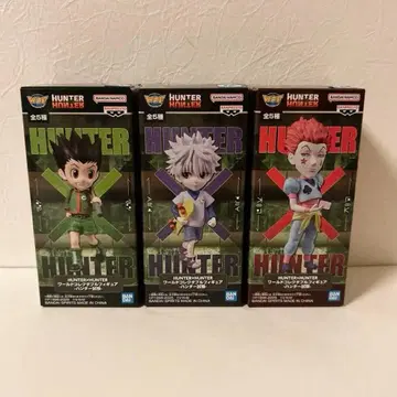 HUNTER x HUNTER 월드 컬렉터블 피규어 3체 세트