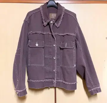 G.V.G.V. fringe cotton twill jacket