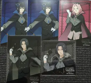 NARUTO 프린세스 카페 혜택 브로마이드 코스터 5장 세트