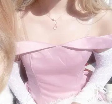 드레스 핑크 가발